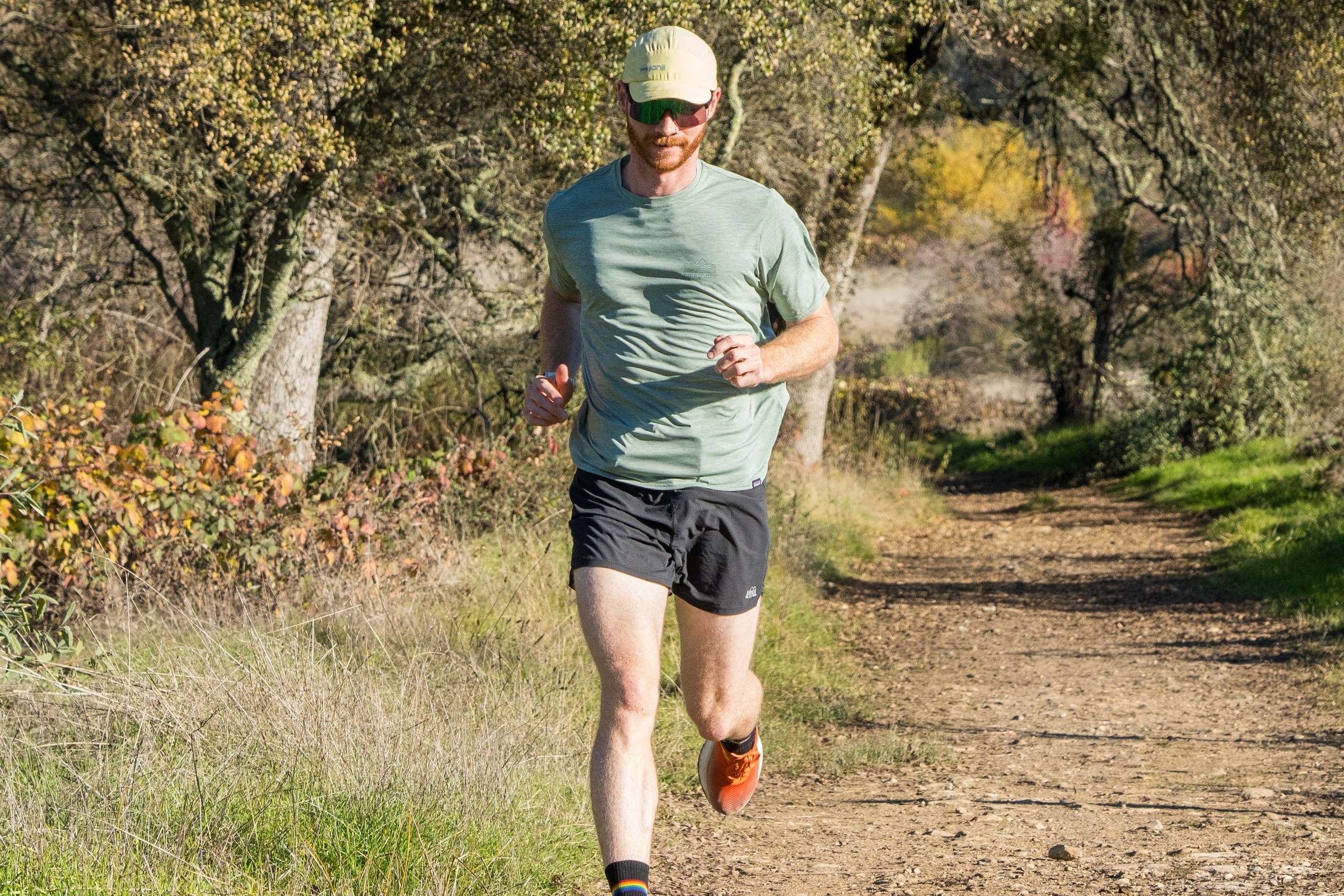 Trail runner in the Auburn sub-region